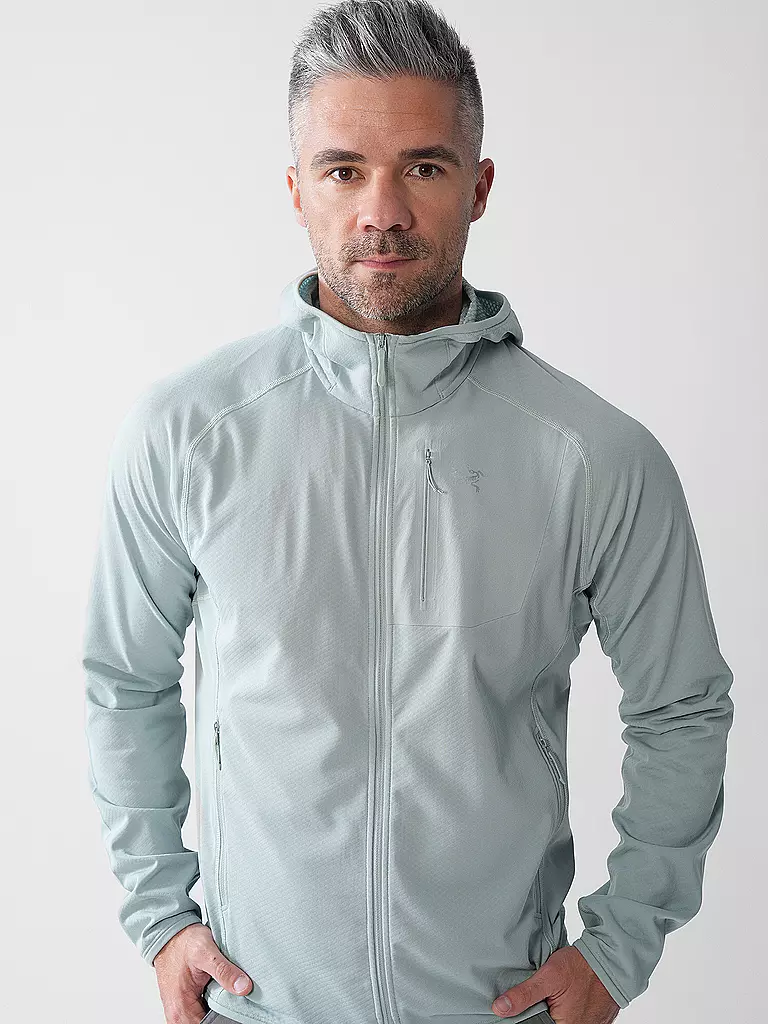 ARCTERYX | Herren Fleecejacke Delta Hoodie | hellgrün
