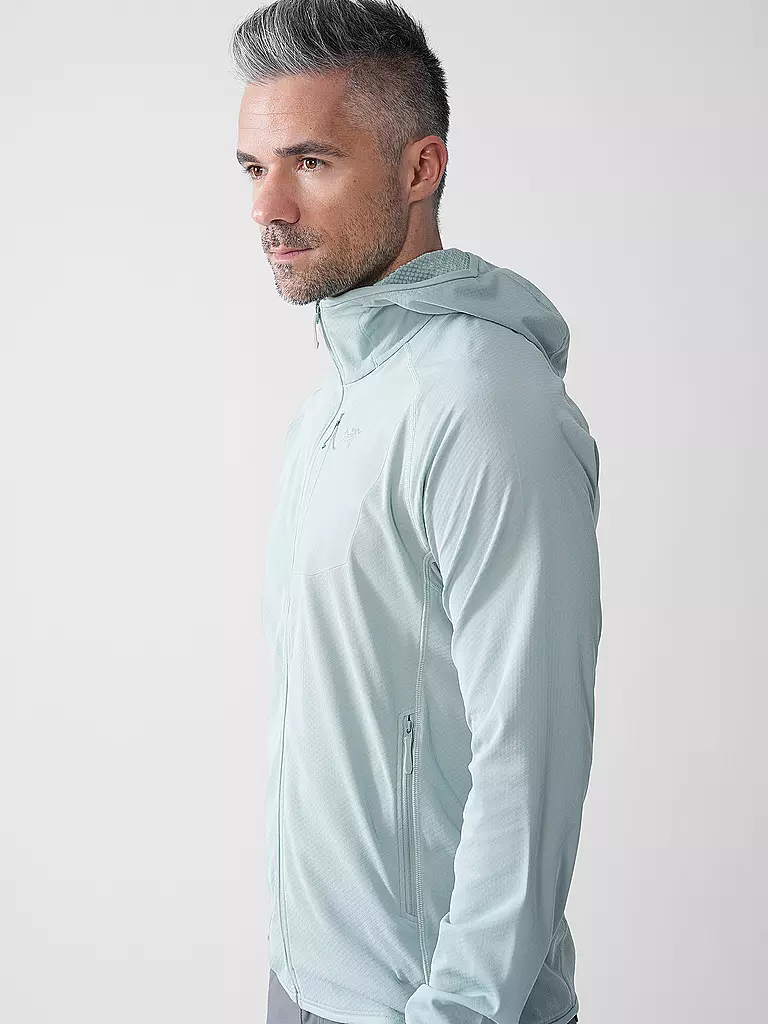 ARCTERYX | Herren Fleecejacke Delta Hoodie | hellgrün