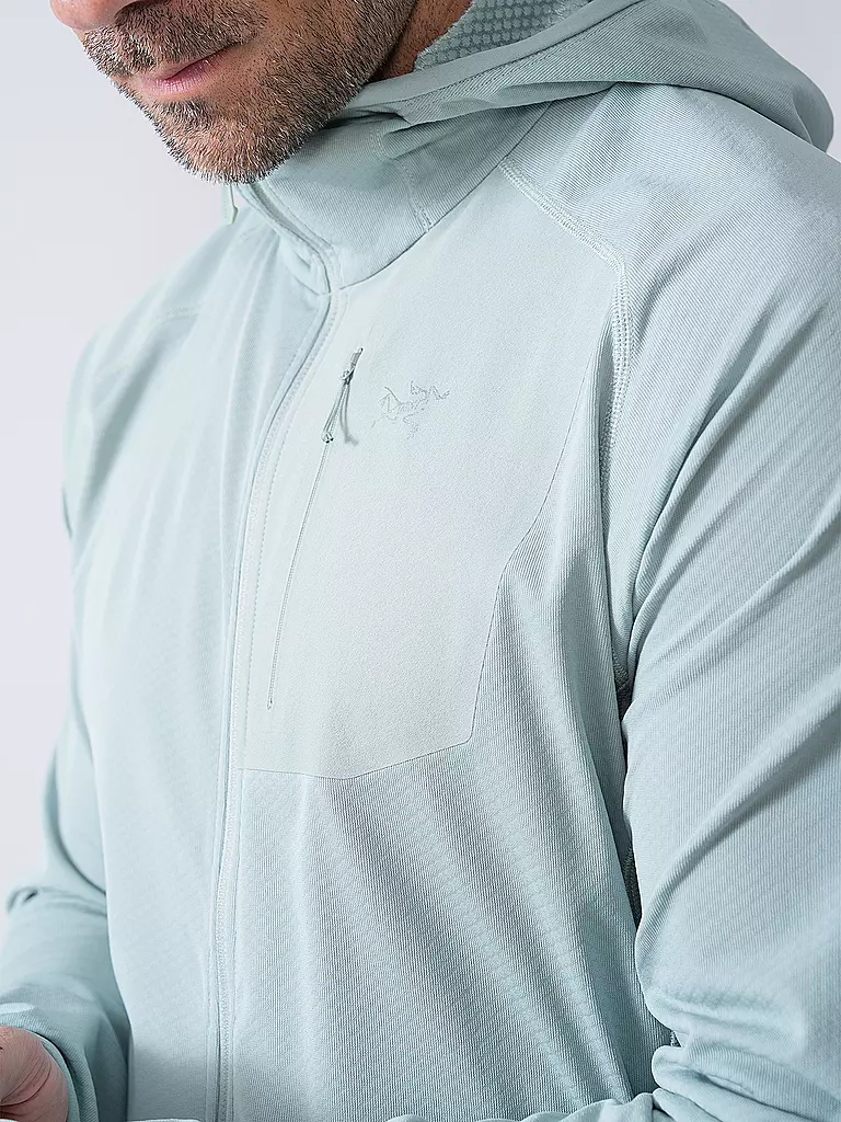 ARCTERYX | Herren Fleecejacke Delta Hoodie | hellgrün