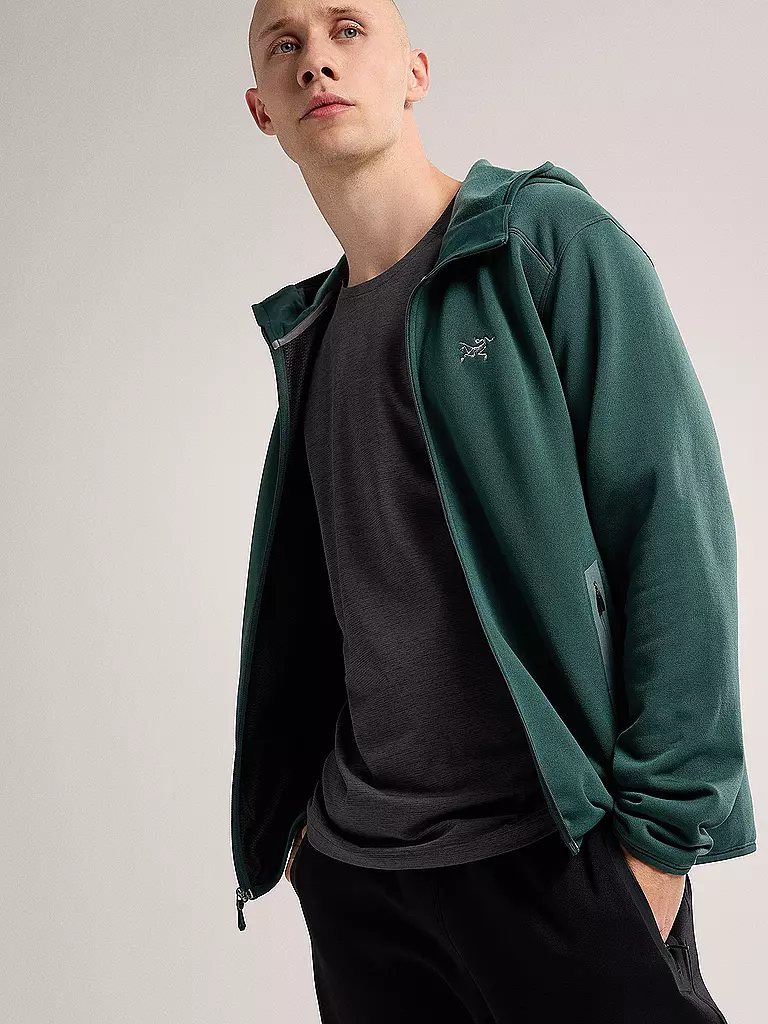 ARCTERYX | Herren Fleecejacke Kyanite Hoodie | schwarz