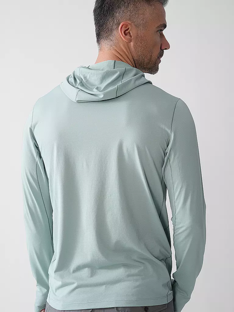 ARCTERYX | Herren Funktionsshirt Cormac Sun Hoodie | schwarz
