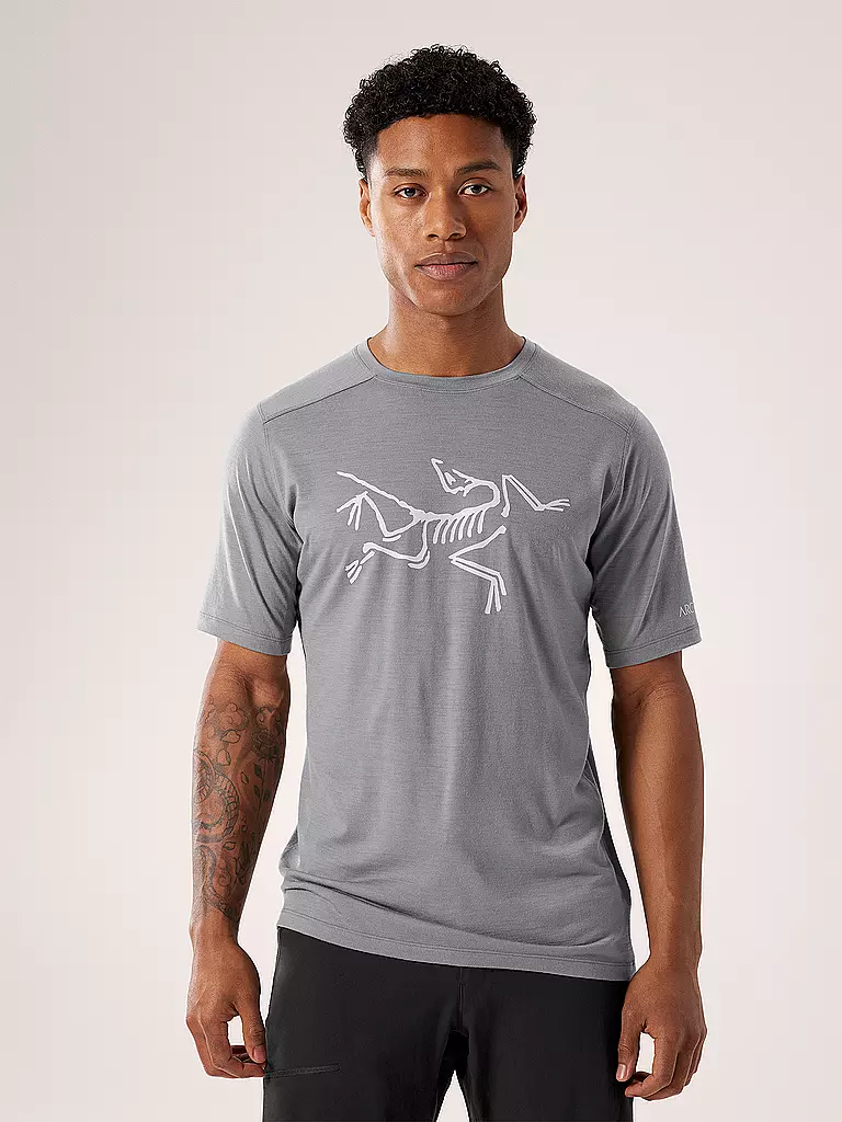 ARCTERYX | Herren Funktionsshirt Ionia Merino Wool Logo | grau