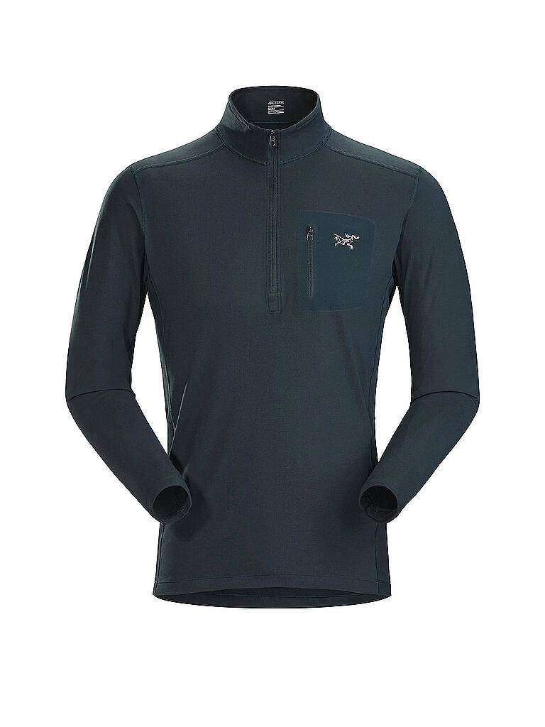 ARCTERYX | Herren Funktionsshirt Rho LT Zip | petrol