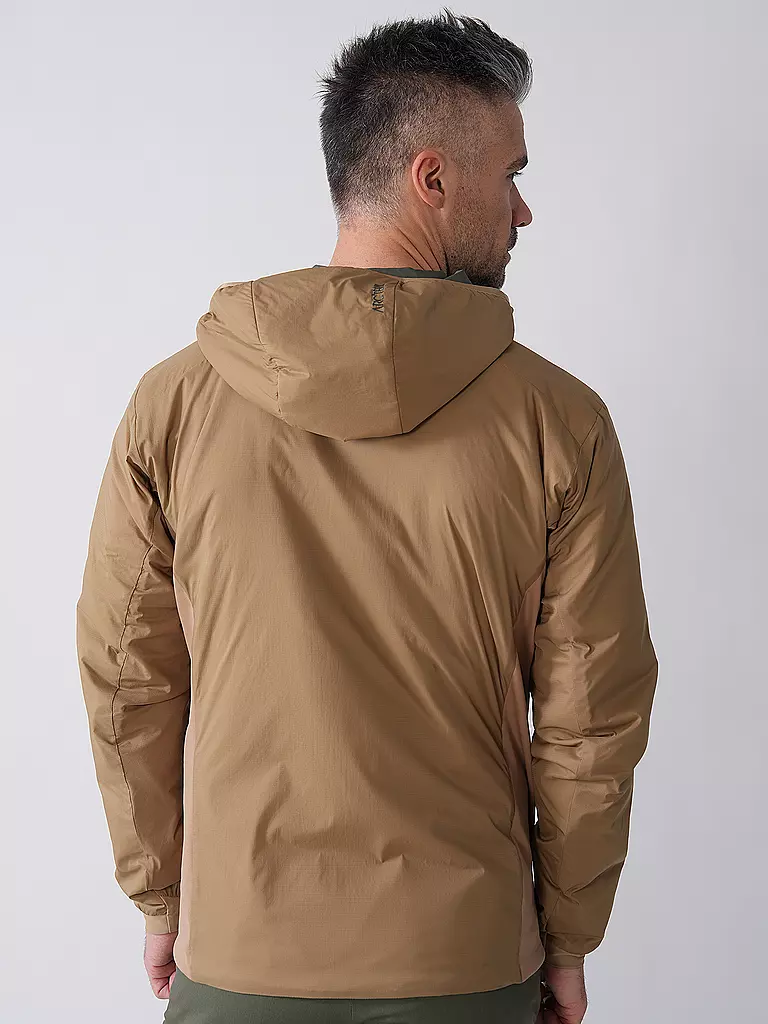 ARCTERYX | Herren Isojacke Atom Hoodie | camel