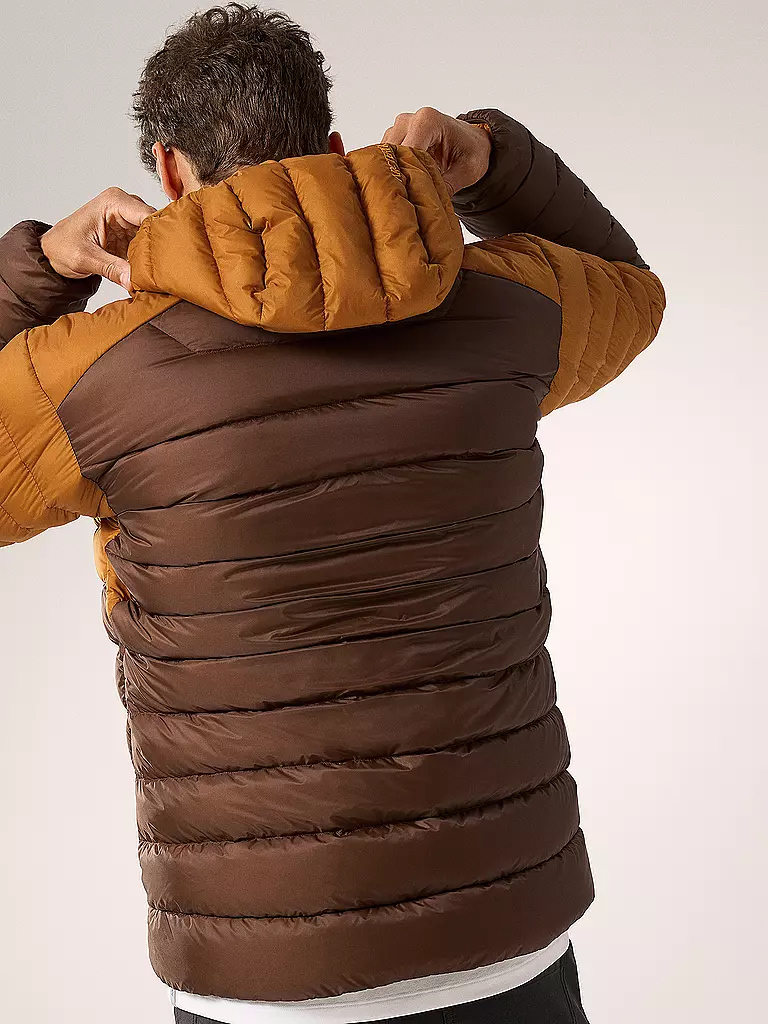 ARCTERYX | Herren Isojacke Cerium Down Hoodie | braun