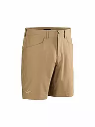 ARCTERYX | Herren Short Kragg  | camel