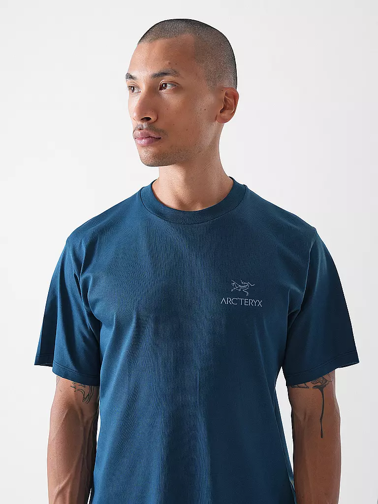 ARCTERYX | Herren T-Shirt Kragg  | dunkelblau
