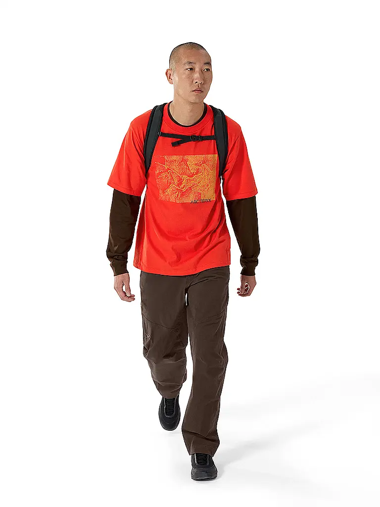 ARCTERYX | Herren T-Shirt Kragg | Rot