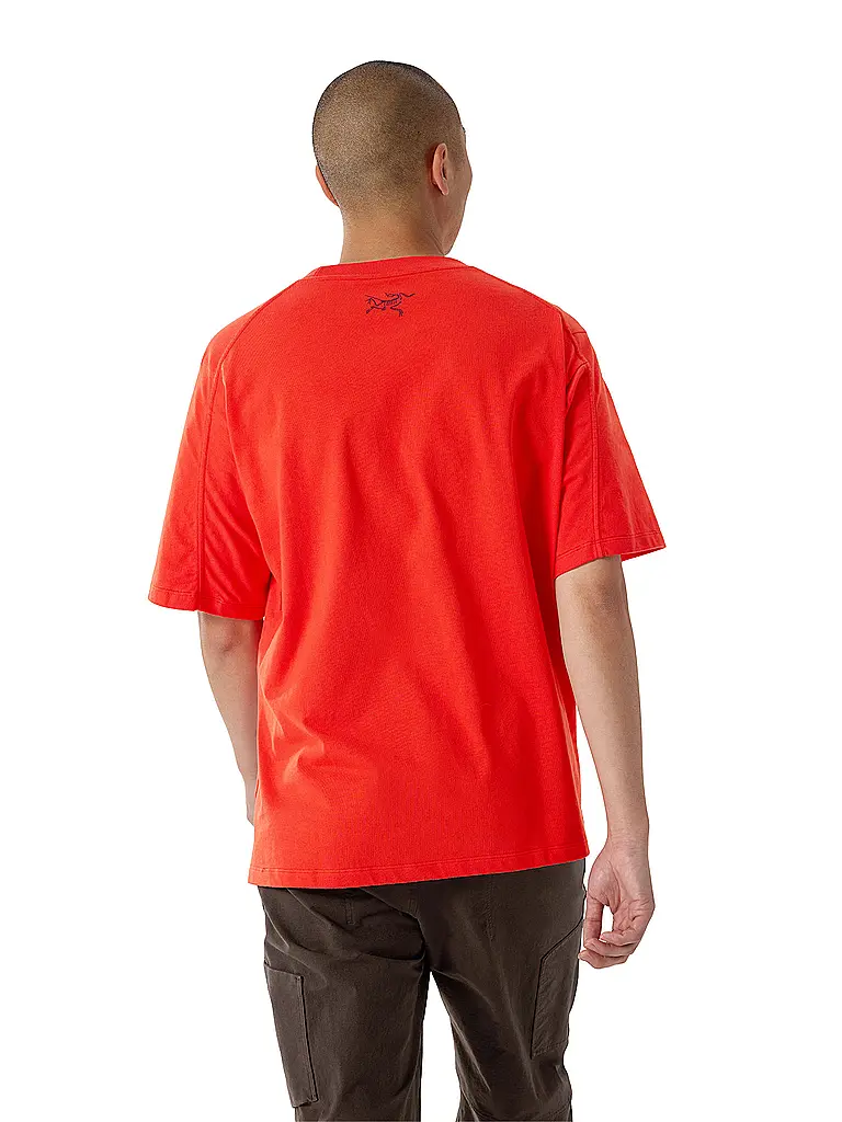 ARCTERYX | Herren T-Shirt Kragg | Rot