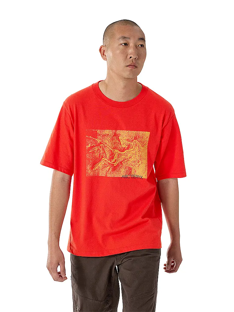 ARCTERYX | Herren T-Shirt Kragg | Rot