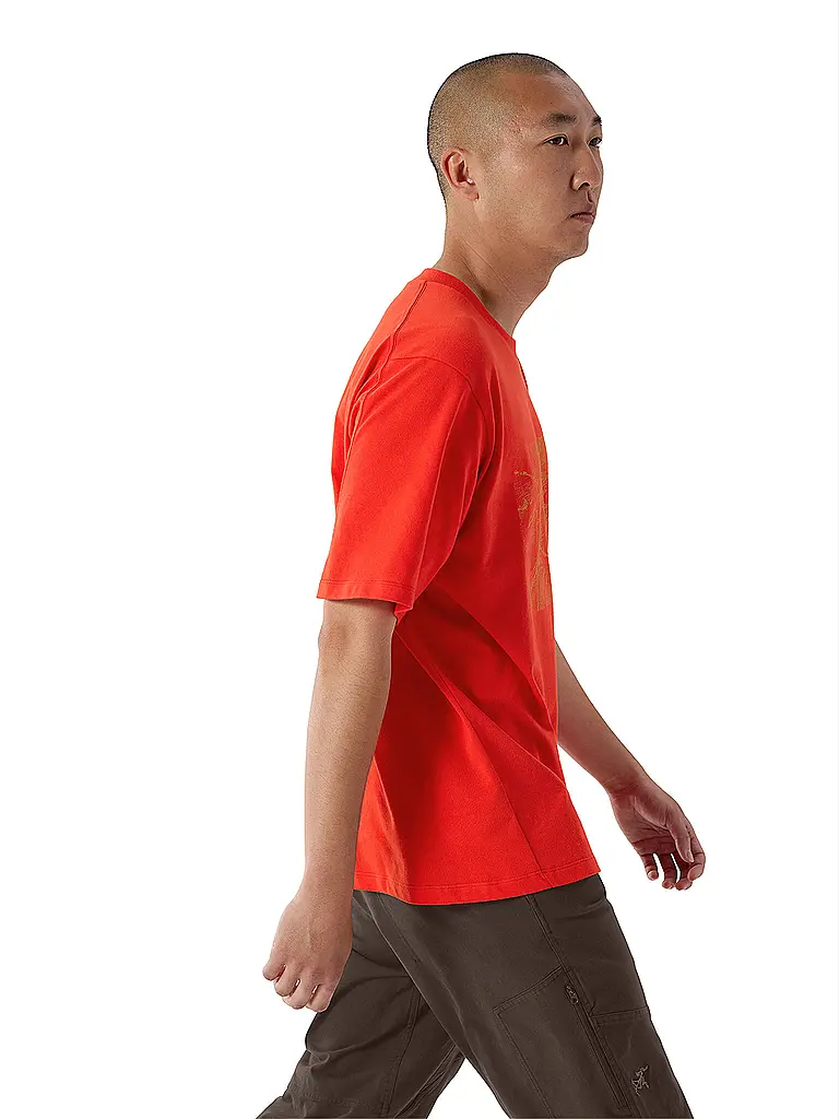 ARCTERYX | Herren T-Shirt Kragg | Rot