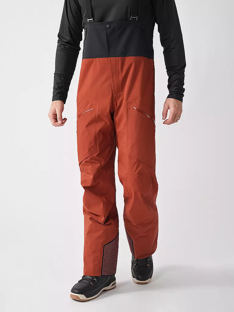ARCTERYX | Herren Tourenhose Rush BIB 3L GTX | schwarz