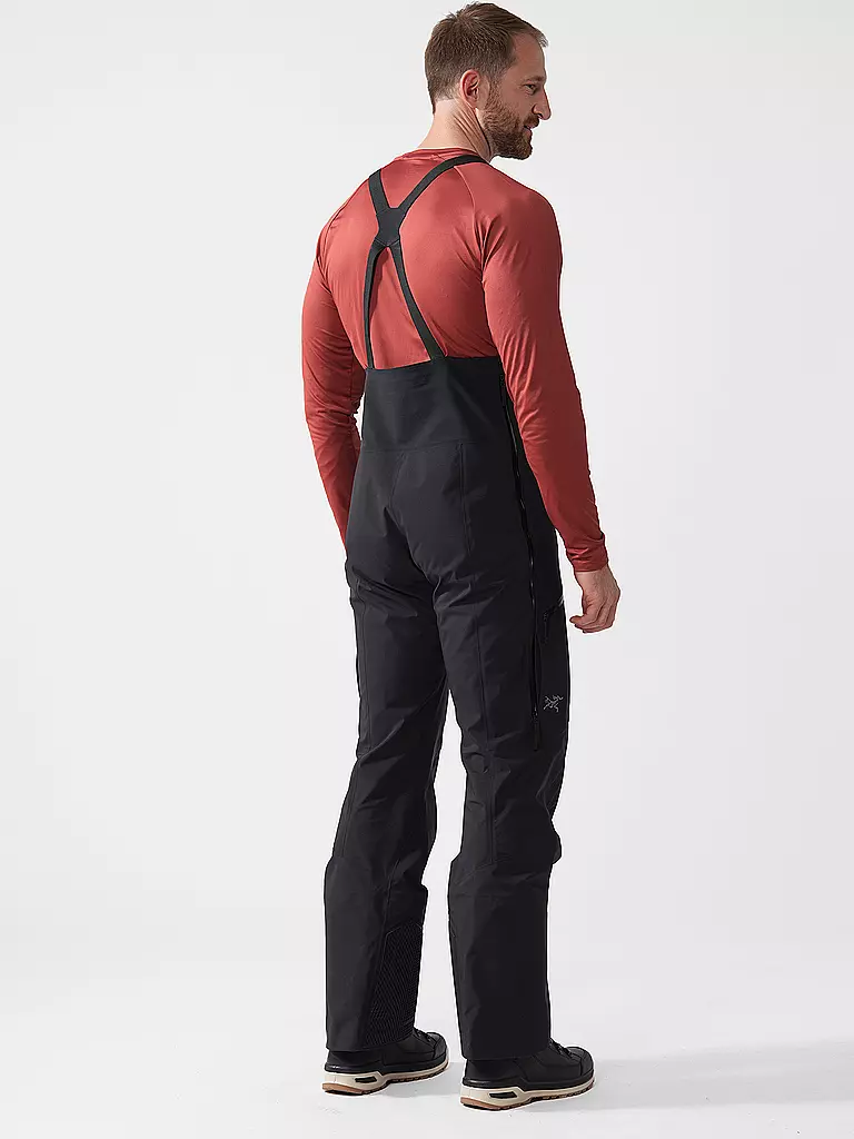 ARCTERYX | Herren Tourenhose Rush BIB 3L GTX | dunkelrot