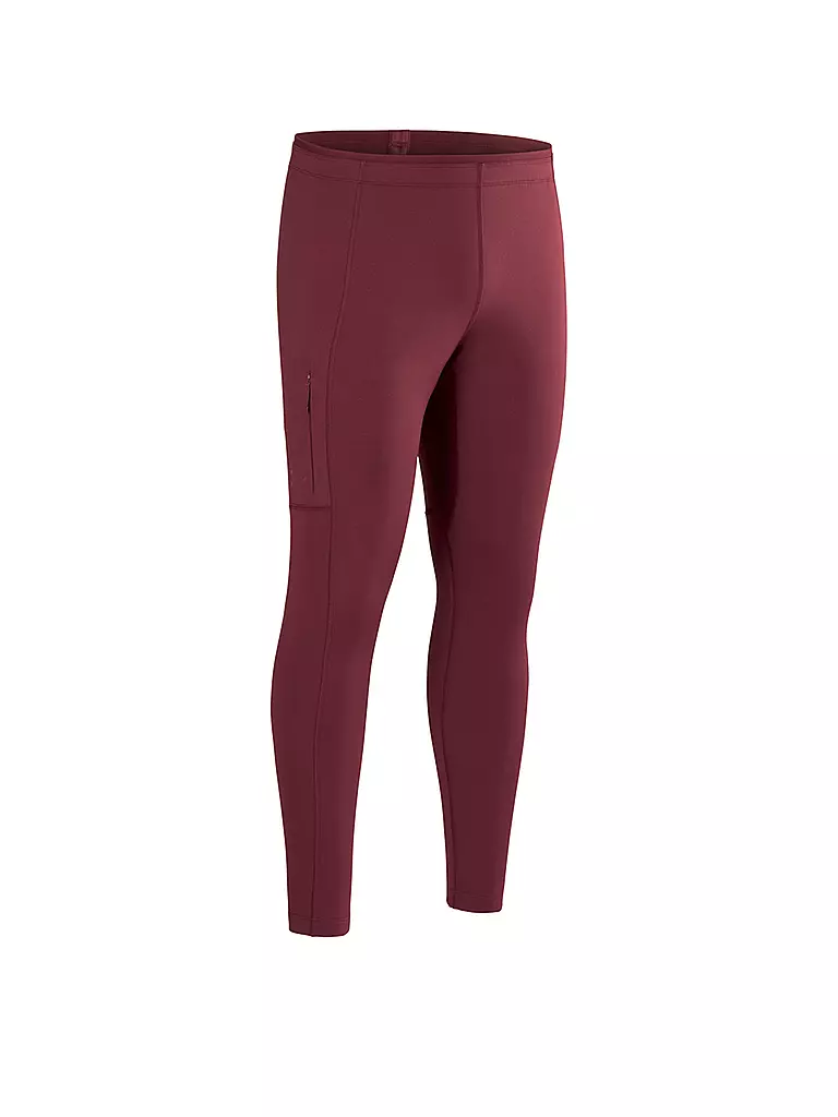 ARCTERYX | Herren Unterziehhose Rho LT | dunkelrot