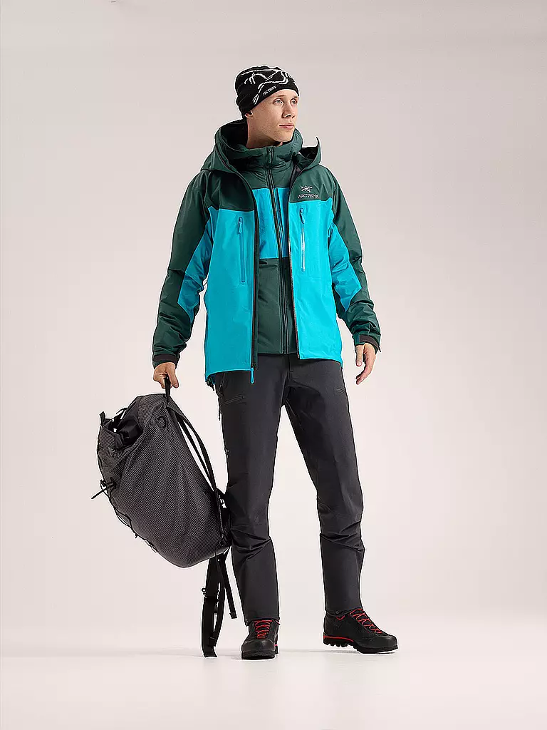 ARCTERYX | Herren Wanderjacke Alpha GTX Hoodie | schwarz