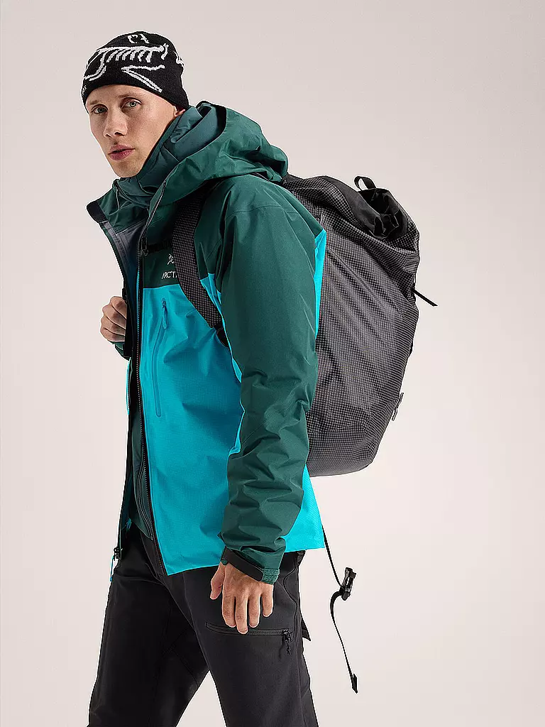 ARCTERYX | Herren Wanderjacke Alpha GTX Hoodie | schwarz