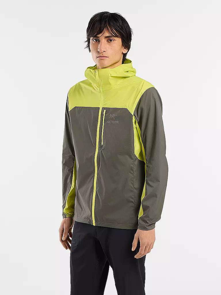 ARCTERYX | Herren WIndjacke Squamish Hoodie | olive