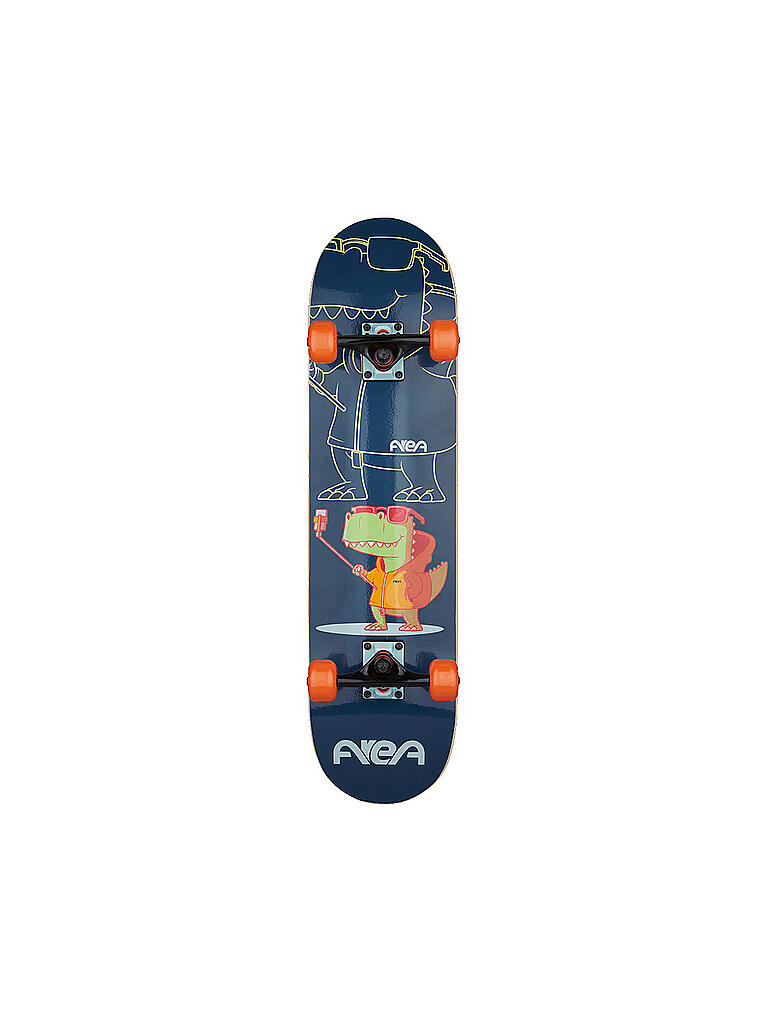 AREA | Skateboard Dino2 | blau