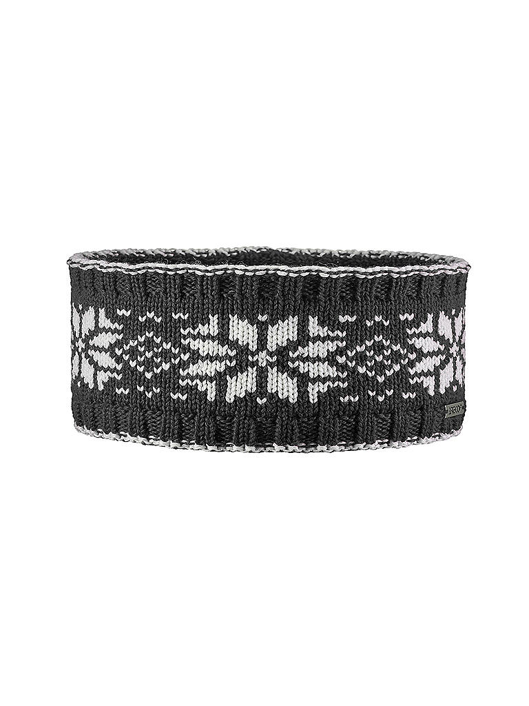ARECO | Stirnband Merino Stern | dunkelgrün