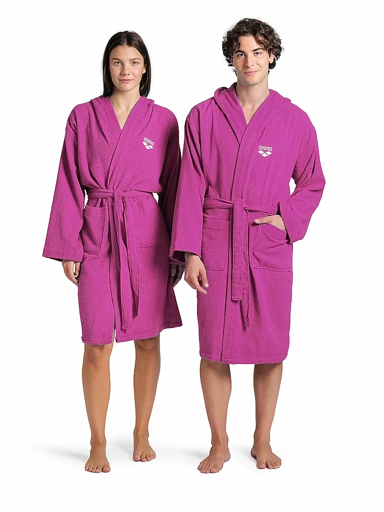Arena Damen Bademantel Compact Terry Robe Pink | M-image