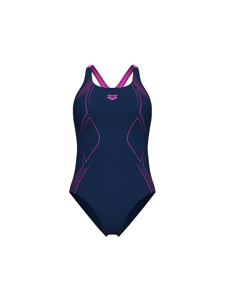 ARENA Damen Badeanzug Graphic Pro dunkelblau | 36