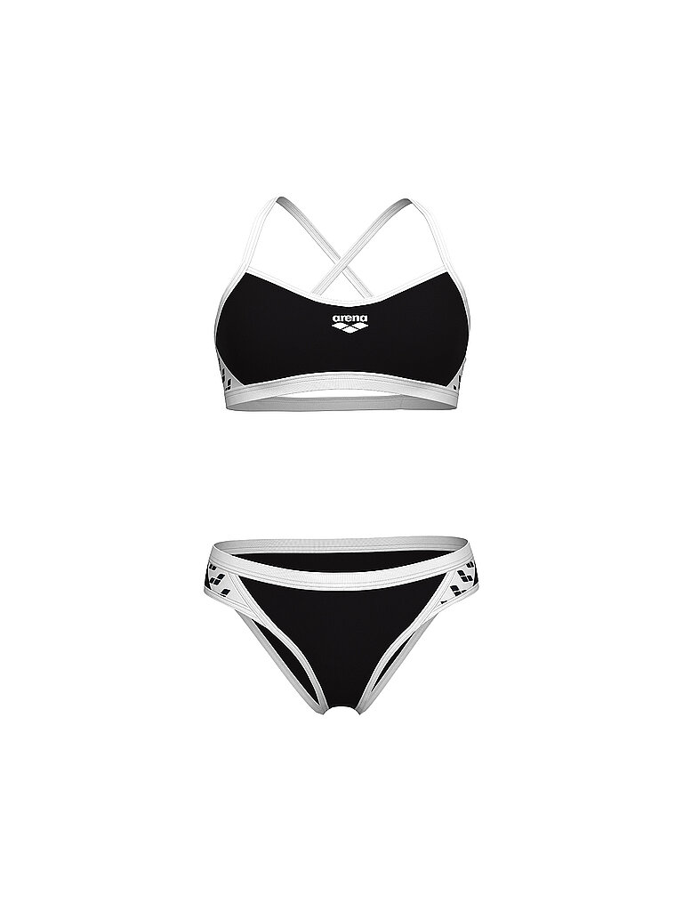 ARENA Damen Sportbikini schwarz | 42