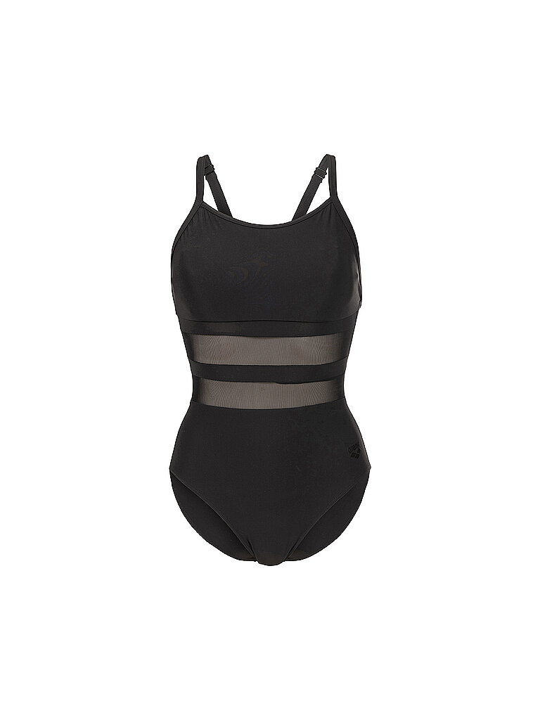 ARENA Damen Badeanzug Mesh Equals Back schwarz | 38