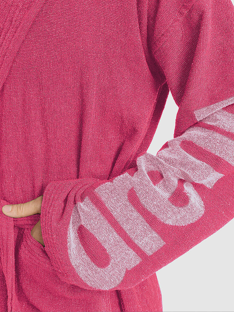 ARENA | Bademantel Big Logo | rosa