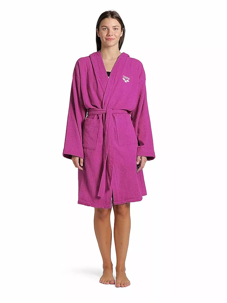 ARENA | Bademantel Compact Terry Robe | pink