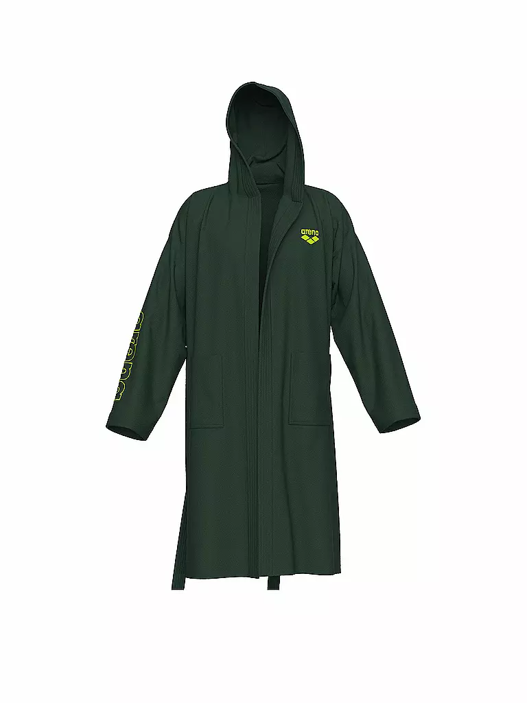 ARENA | Bademantel Zeppelin Light Robe | dunkelgrün