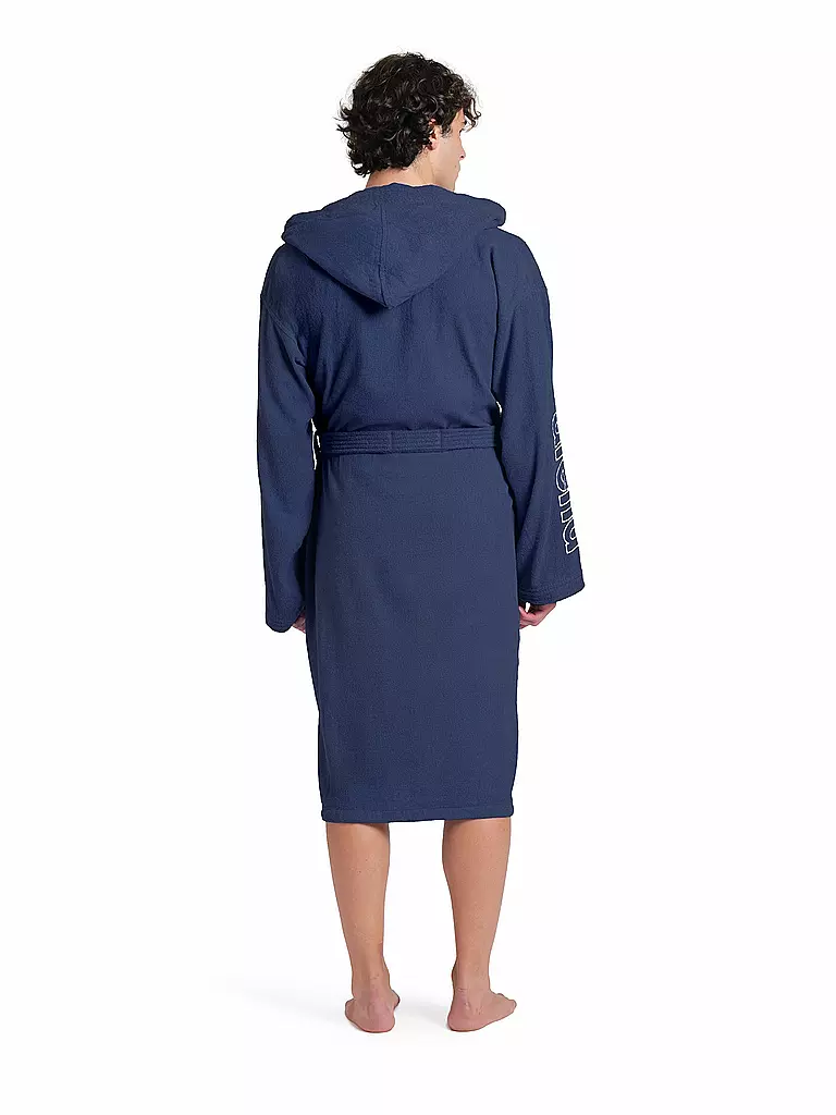 ARENA | Bademantel Zeppelin Light Robe | dunkelblau