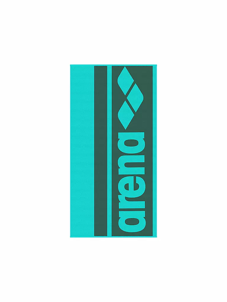 ARENA | Badetuch Logotype Jacquard | türkis