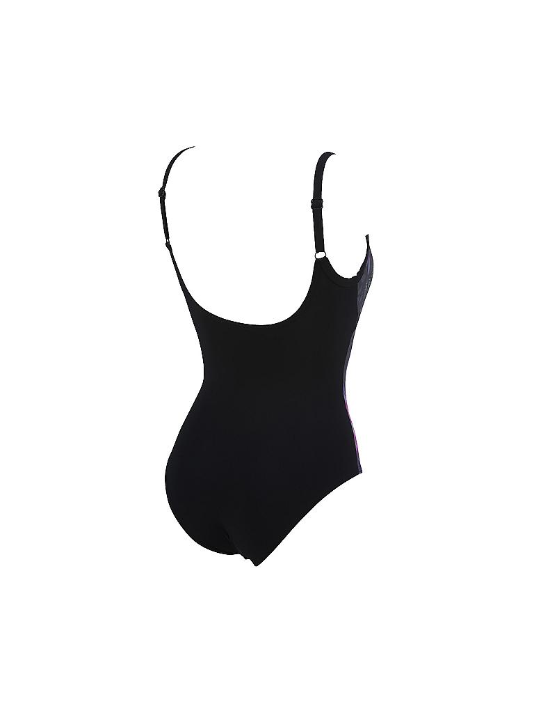 ARENA | Damen Badeanzug Grace U Back C-Cup Bodylift | schwarz