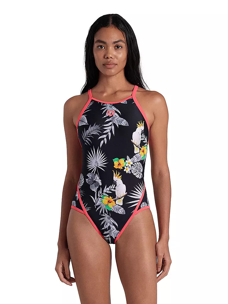 ARENA | Damen Badeanzug Tropical Summer | bunt