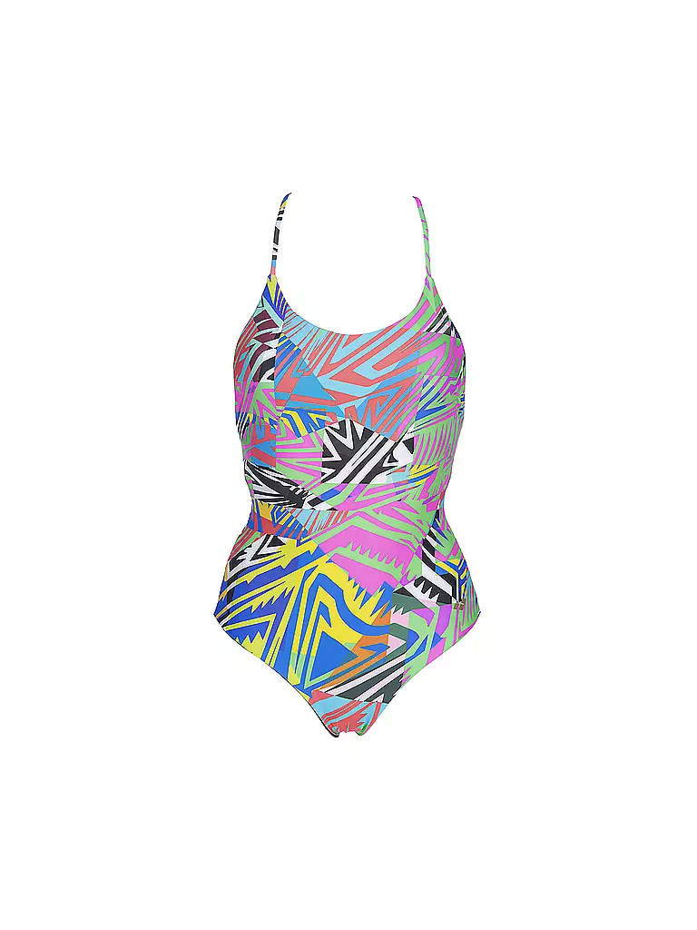 Costume Intero Donna Arena Twist Back - Reversibile, UPF50+, Resistente Al Cloro