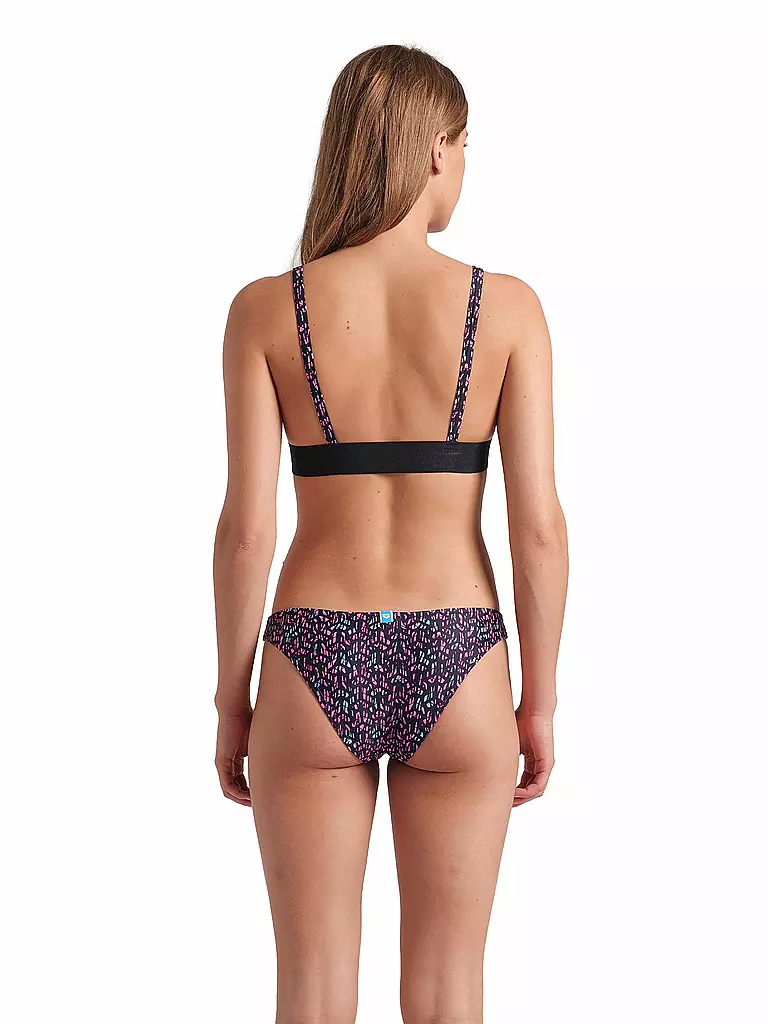ARENA | Damen Bikini Monogram Elastic | bunt