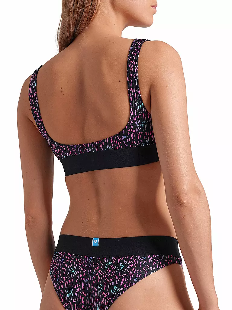 ARENA | Damen Bikini Monogram Elastic | bunt