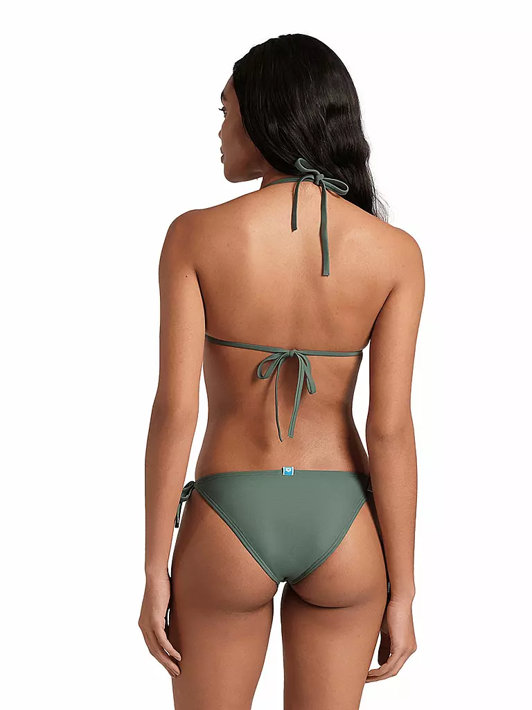 ARENA | Damen Bikini Team Stripe String | olive