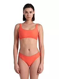 ARENA | Damen Bikini Team Stripe | koralle