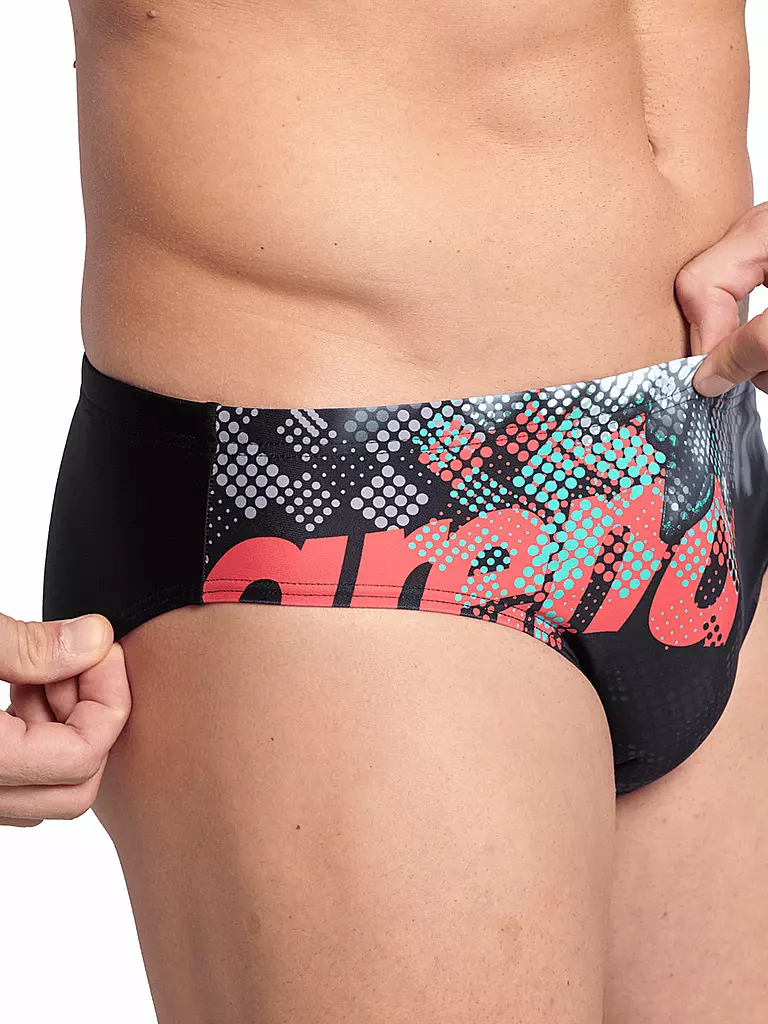 ARENA | Herren Badehose Splash Point | schwarz