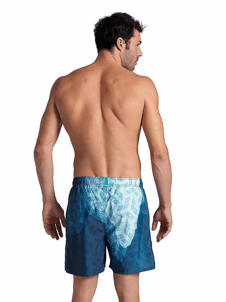 ARENA | Herren Badeshort Beach Boxer Placed | bunt