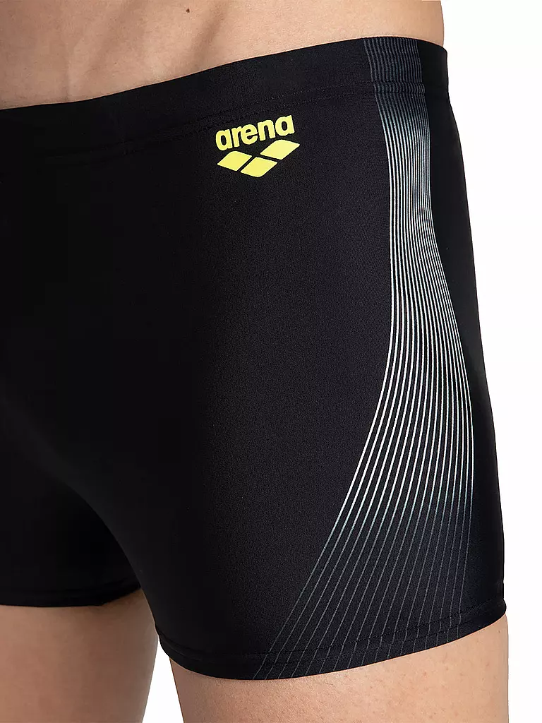 ARENA | Herren Beinbadehose Boxer Sound | schwarz