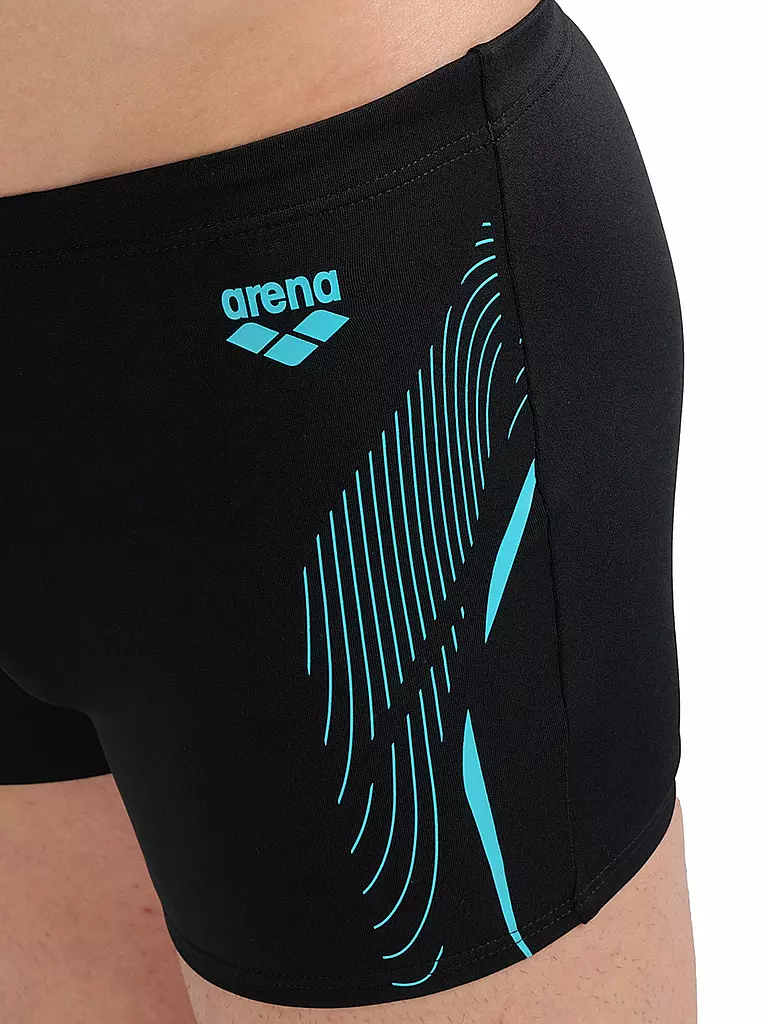 ARENA | Herren Beinbadehose Graphic | schwarz