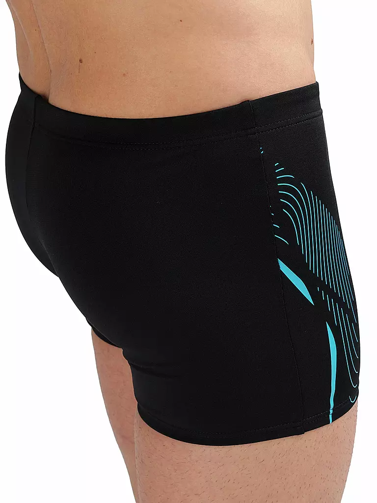 ARENA | Herren Beinbadehose Graphic | schwarz