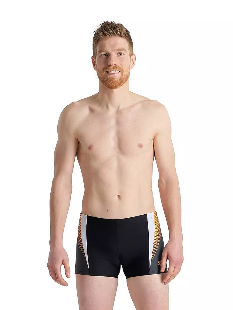 ARENA | Herren Beinbadehose Threefold | schwarz