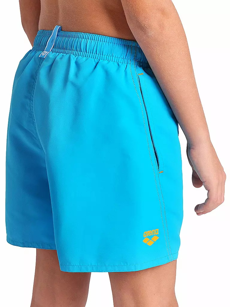 ARENA | Jungen Badeshort Boxer Solid | hellgrün