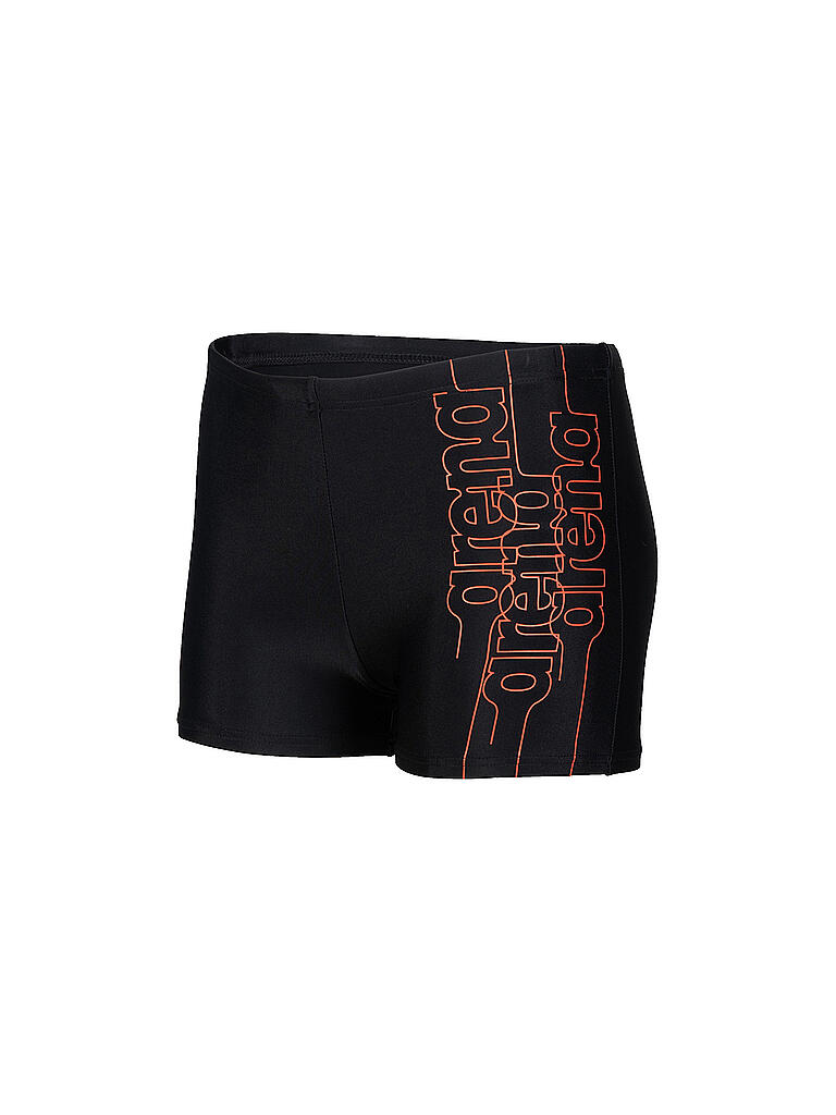 ARENA | Jungen Beinbadehose Graphic | schwarz