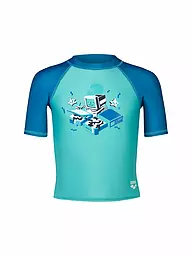 ARENA | Kinder Beachshirt Lycra UV | türkis