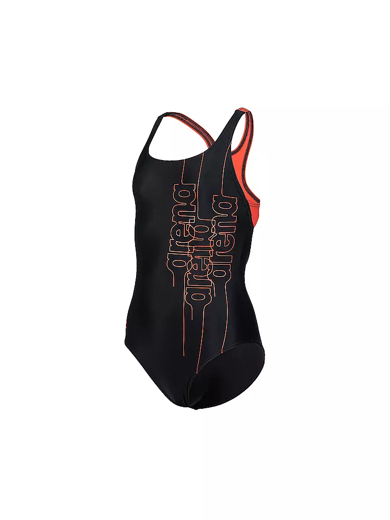 ARENA | Mädchen Badeanzug Swim Pro Back Graphic | schwarz