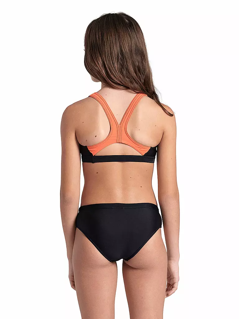 ARENA | Mädchen Bikini Thrice Two Pieces | schwarz